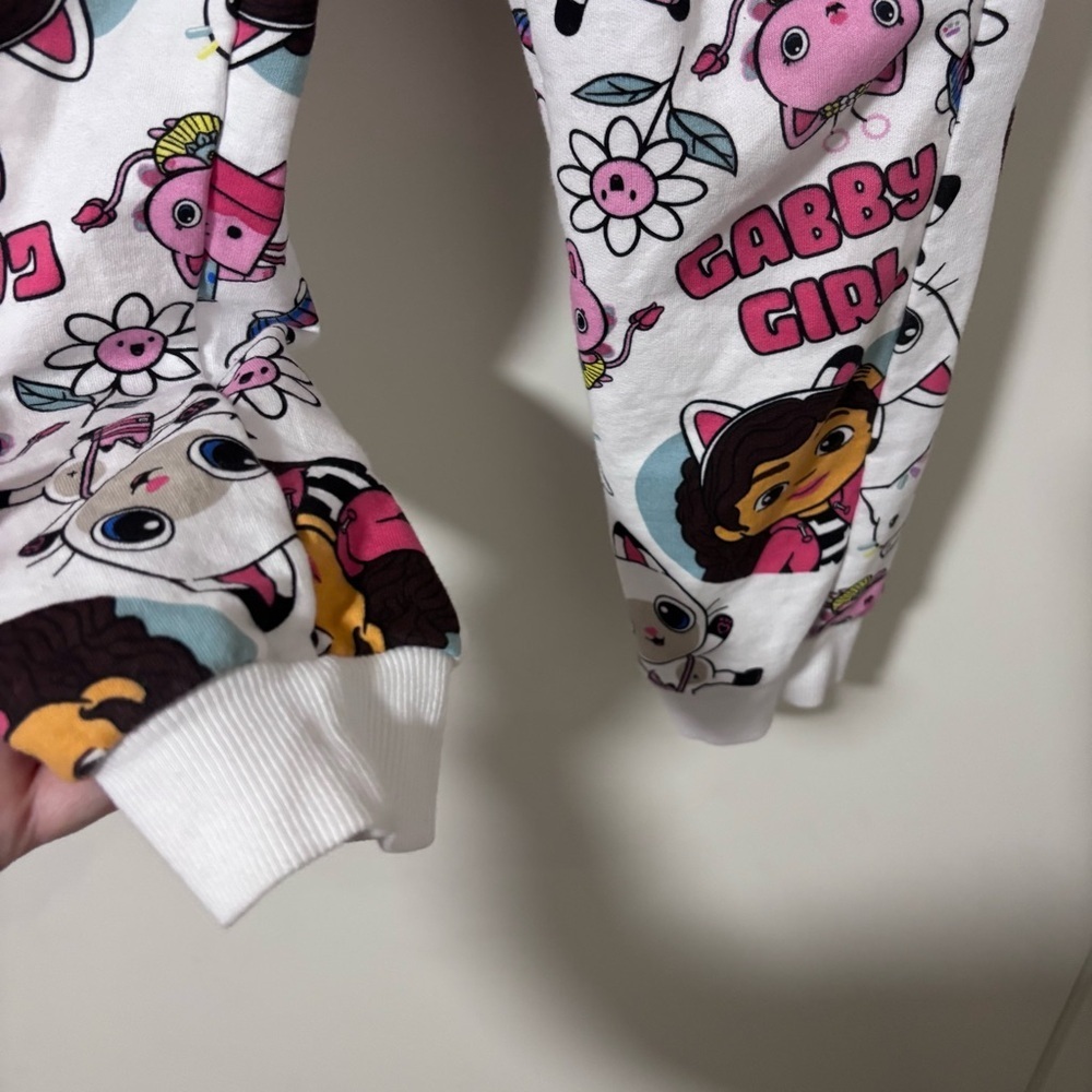 3/$15 Gabby’s dollhouse kids Girls Cartoon Print Jogger Pants 7/8 - Picture 7 of 7